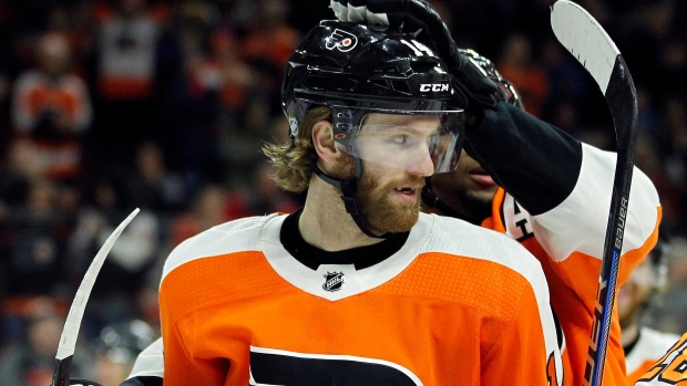 couturier stays hot flyers drop sabres article tsn flyers vs sabers live stream