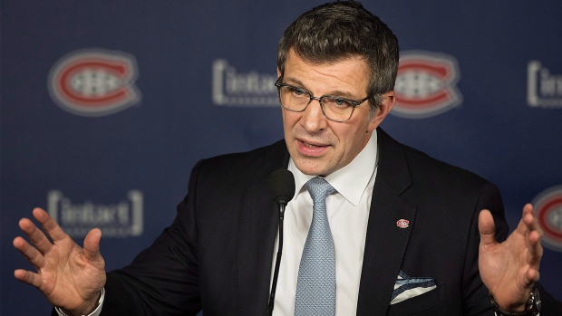Marc Bergevin, The Canadian Press Marc Bergevin
