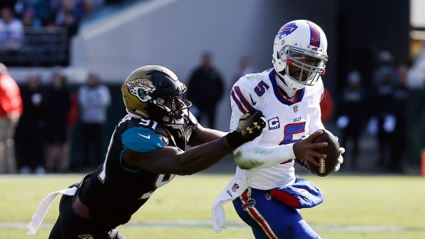 Yannick Ngakoue and Tyrod Taylor 