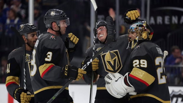 Vegas Golden Knights celebrate