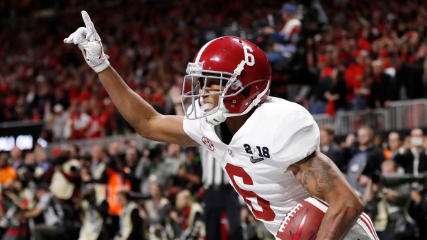 DeVonta Smith, The Canadian Press DeVonta Smith