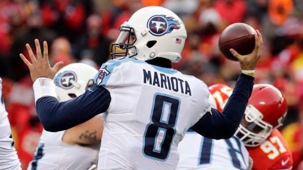 Marcus Mariota, The Canadian Press Marcus Mariota