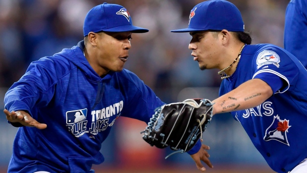 Marcus Stroman, Roberto Osuna, The Canadin Press Marcus Stroman, Roberto Osuna