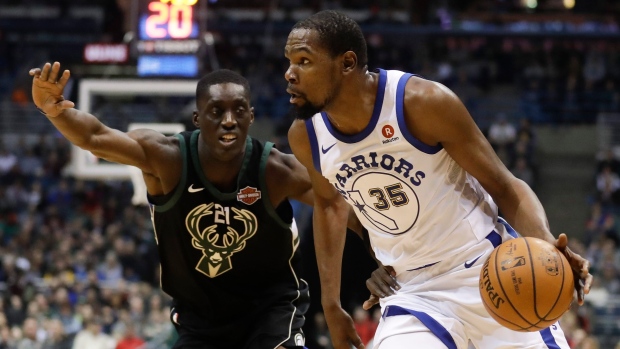 Tony Snell Kevin Durant, The Canadian Press Tony Snell Kevin Durant
