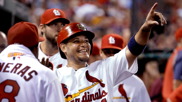 Yadier Molina, The Canadian Press Yadier Molina