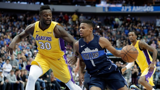 Julius Randle and Dennis Smith , The Canadian Press Julius Randle and Dennis Smith