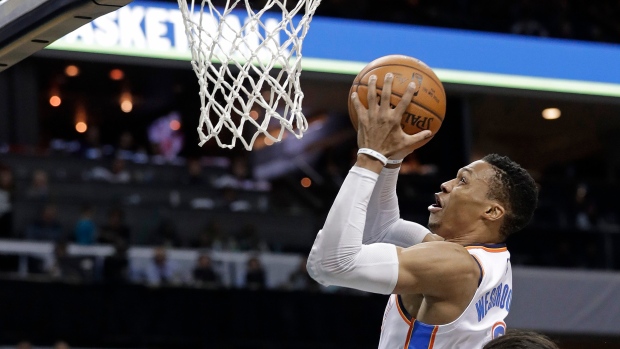 Russell Westbrook, The Canadian Press Russell Westbrook