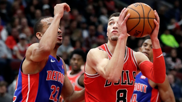 Zach LaVine, The Canadian Press Zach LaVine