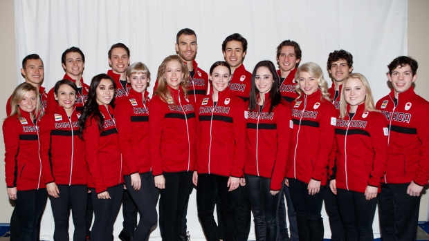 Canadian Olympic figure skating team