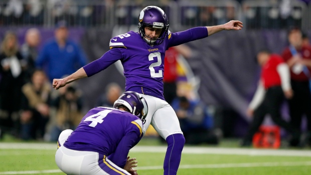 Kai Forbath, The Canadian Press Kai Forbath
