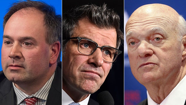 Dorion, Lamoriello and Bergevin, Getty Images Dorion, Lamoriello and Bergevin