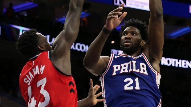 Pascal Siakam Joel Embiid, The Canadian Press Pascal Siakam Joel Embiid