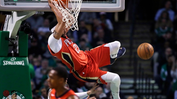 Anthony Davis, The Canadian Press Anthony Davis