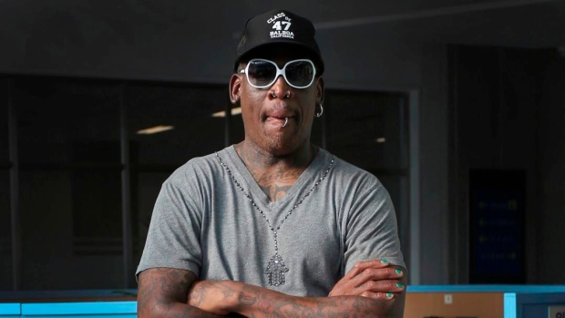 Dennis Rodman, The Canadian Press Dennis Rodman