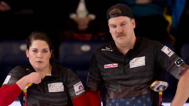 Matt and Becca Hamilton, Michael Burns/Curling Canada Matt and Becca Hamilton
