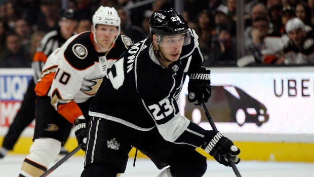 los angeles kings cross check jersey