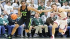 Miles Bridges and Collin Hartman No. 30