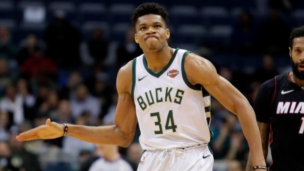 Giannis Antetokounmpo, The Canadian Press Giannis Antetokounmpo