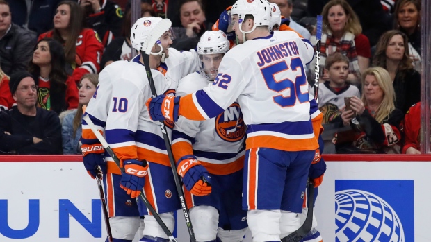 Ryan Pulock, Islanders celebrate