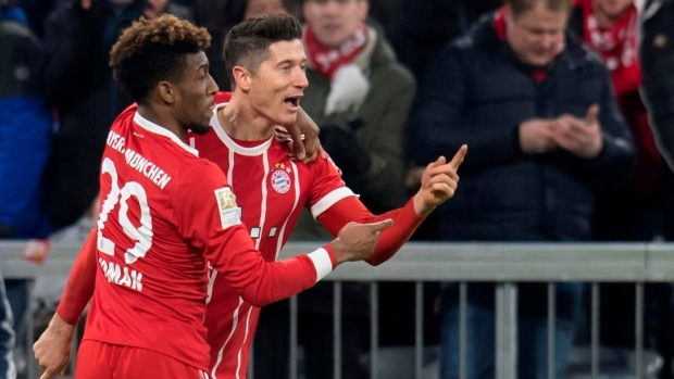 Robert Lewandowski, Kingsley Coman