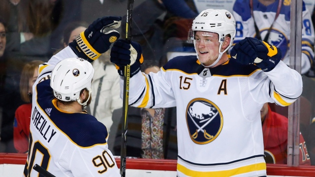 Ryan O'Reilly and Jack Eichel, The Canadian Press Ryan O'Reilly and Jack Eichel