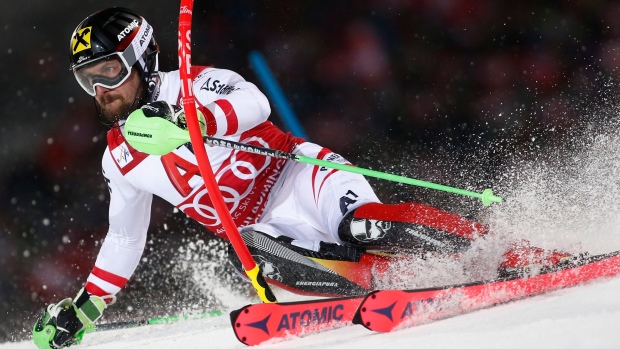 Marcel Hirscher, The Canadian Press Marcel Hirscher