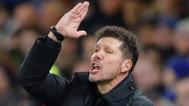 Diego Simeone, The Canadian Press Diego Simeone