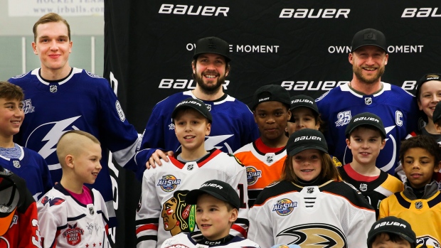 Andrei Vasilevskiy, Nikita Kucherov, Steven Stamkos