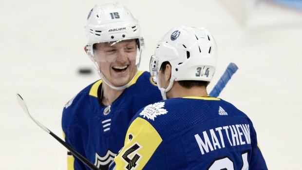 Jack Eichel, Auston Matthews, The Canadian Press Jack Eichel, Auston Matthews