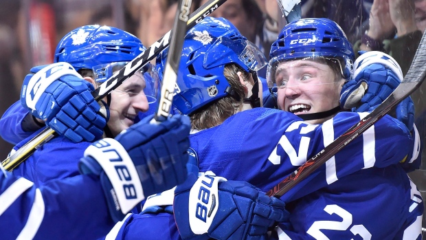 Zach Hyman William Nylander Travis Dermott