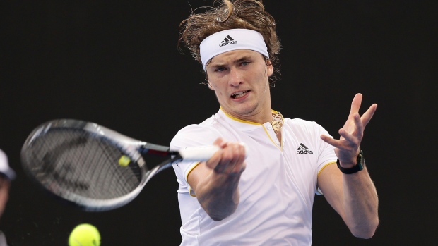 Alexander Zverev, The Canadian Press Alexander Zverev
