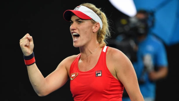 Timea Babos, GREG WOOD/AFP/Getty Images Timea Babos