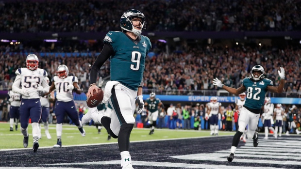 Nick Foles touchdown catch