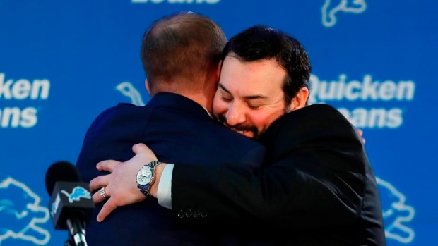 Matt Patricia, The Canadian Press Matt Patricia