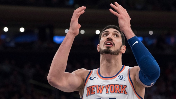 Enes Kanter, The Canadian Press Enes Kanter