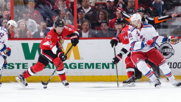 Mark Stone and Alex Burrows