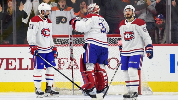David Schlemko, Carey Price, Victor Mete, The Canadian Press David Schlemko, Carey Price, Victor Mete