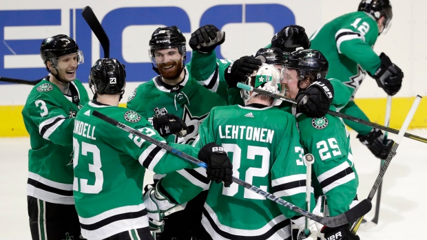 Dallas Stars celebrate