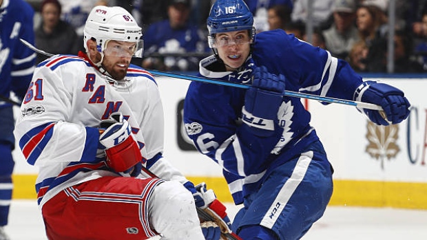 Rick Nash and Mitch Marner, Getty Images Rick Nash and Mitch Marner
