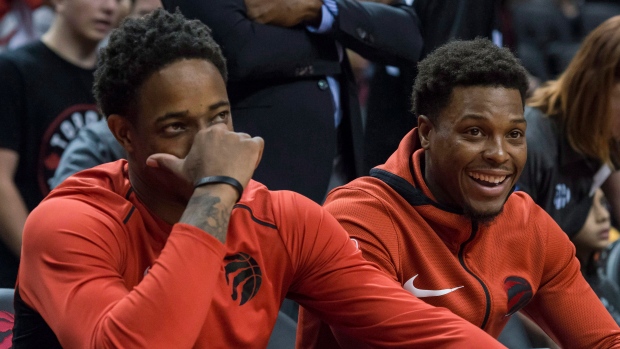 DeMar DeRozan, Kyle Lowry, The Canadian Press DeMar DeRozan, Kyle Lowry