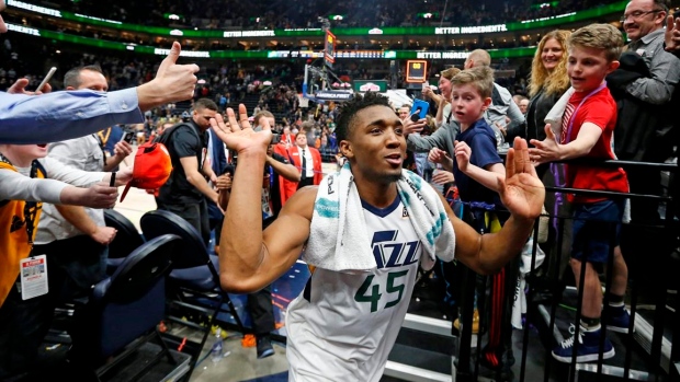 Donovan Mitchell, The Canadian Press Donovan Mitchell