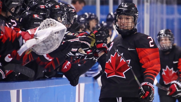 Meghan Agosta knows how to celebrate a birthday 