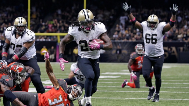 Khiry Robinson, The Canadian Press Khiry Robinson