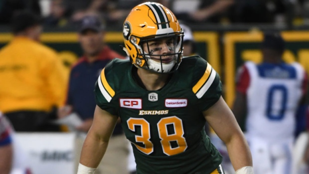 Adam Konar, Edmonton Eskimos Adam Konar