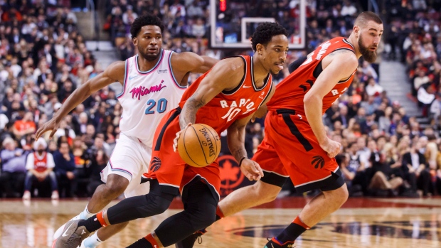 DeMar DeRozan , The Canadian Press DeMar DeRozan