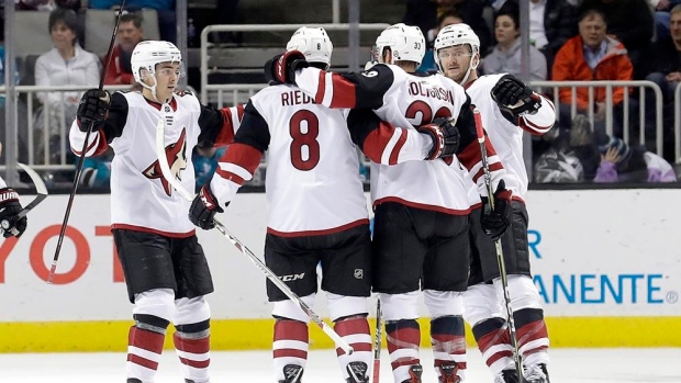 Arizona Coyotes , The Canadian Press Arizona Coyotes
