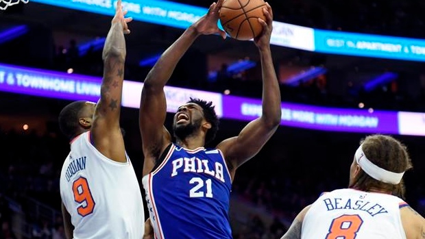 Kyle O'Quinn Joel Embiid, The Canadian Press Kyle O'Quinn Joel Embiid