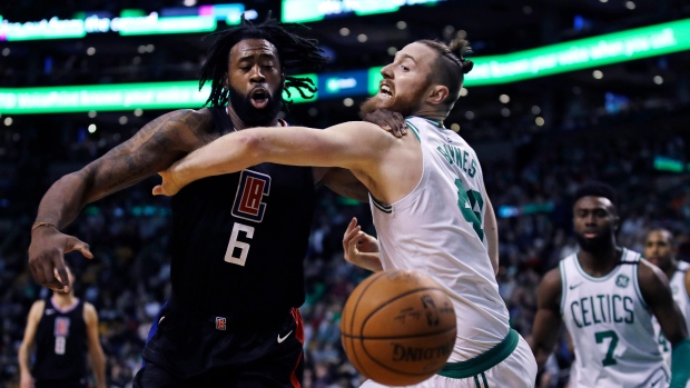 DeAndre Jordan Aron Baynes, The Canadian Press DeAndre Jordan Aron Baynes