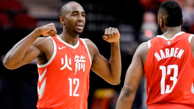 Luc Mbah a Moute, James Harden