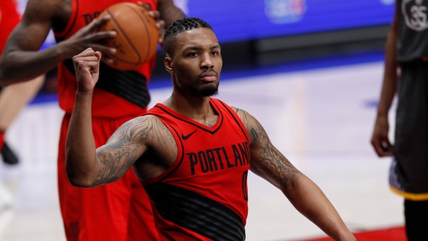Damien Lillard, The Canadian Press Damien Lillard